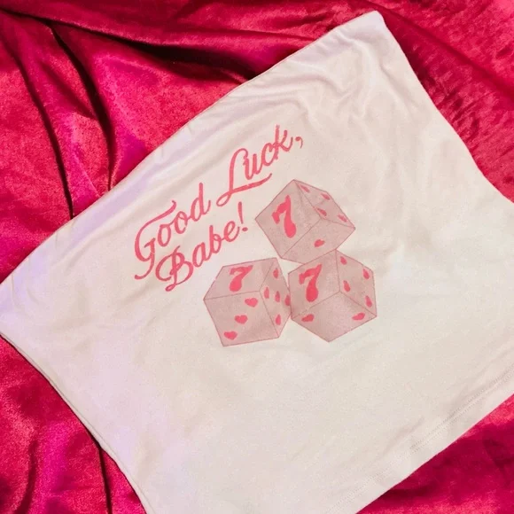 Good Luck Babe Tube Top ๐ - Picture 2 of 2